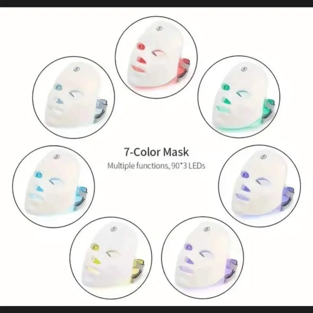 Photon LED Skin Care Mask - White